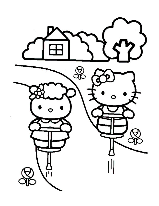 Kleurplaten Van Hello Kitty Wel Meer Dan 30 Printen Leuk Voor Kids