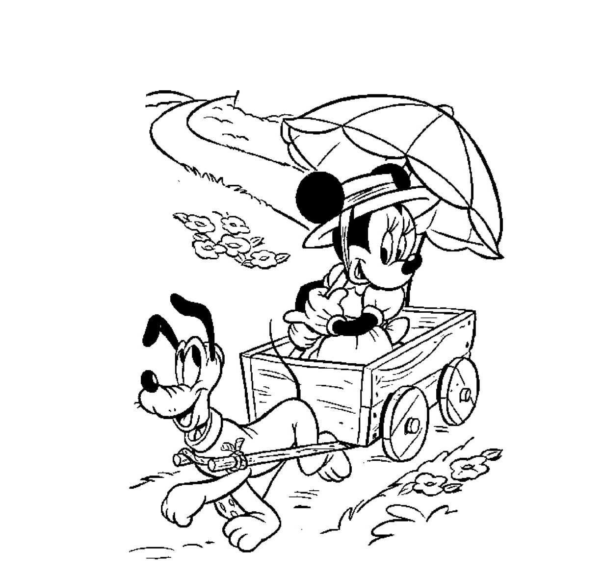 Click Here To Download The Free Printable Mickey Coloring Page Have