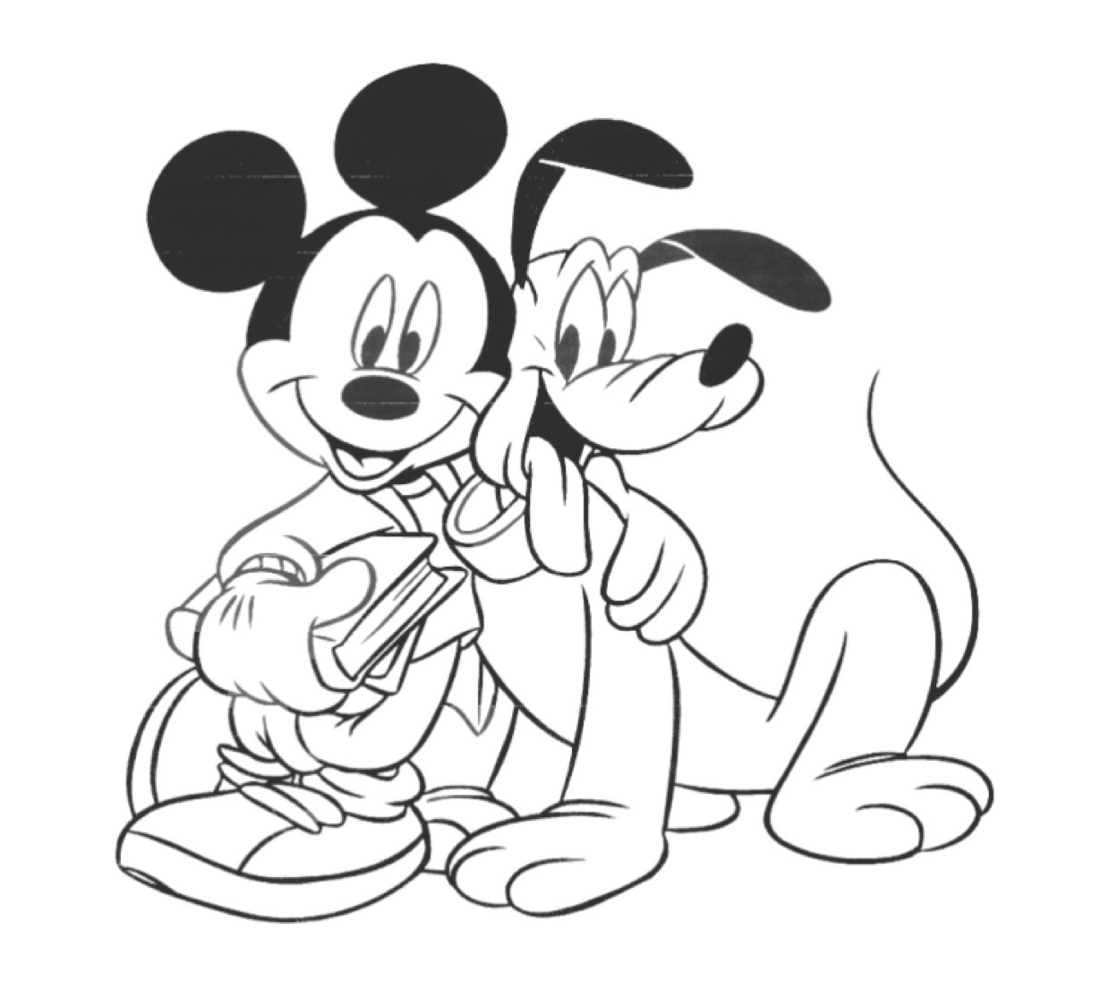 Kleurplaten Mickey Mouse En Zijn Vrienden Krijg Duizenden